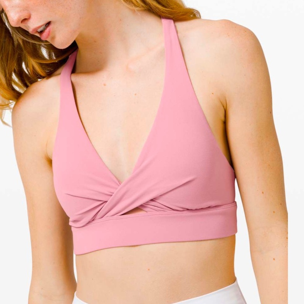 Lululemon Sweet Awakenings Bra Pink Taupe